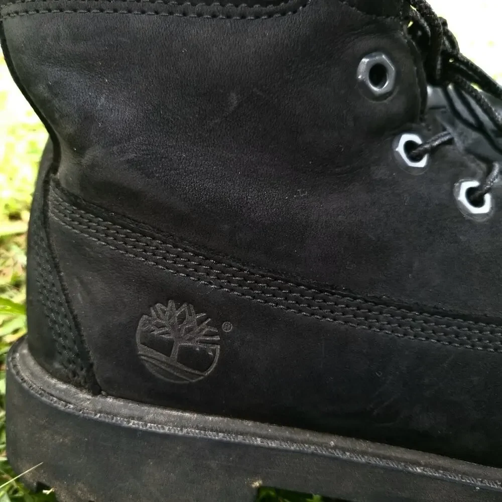 Black Timberland Boots Size 5.5
